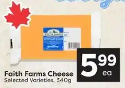 Quality Foods Faith Farms Cheese offer