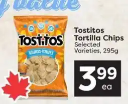 Quality Foods Tostitos tortilla chips offer