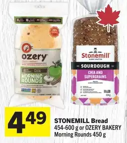 Foodland Stonemill Bread or Ozery Bakery Morning Rounds offer