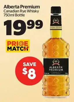 Calgary Co-op Alberta Premium Canadian Rye Whisky offer