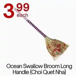 Lucky Supermarket Ocean Swallow Broom Long Handle offer
