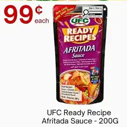 Lucky Supermarket Ufc ready recipe afritada sauce offer