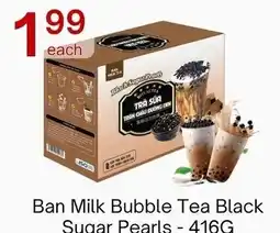 Lucky Supermarket Ban Milk Bubble Tea Black Sugar Pearls offer