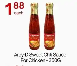 Lucky Supermarket Aroy-d sweet chili sauce for chicken offer