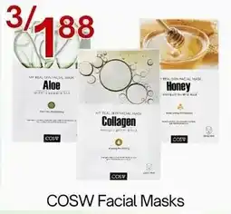 Lucky Supermarket Cosw facial masks offer