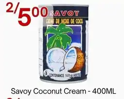 Lucky Supermarket Savoy Coconut Cream offer