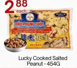 Lucky Supermarket Lucky Cooked Salted Peanut offer