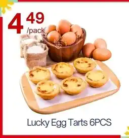 Lucky Supermarket Lucky Egg Tarts offer