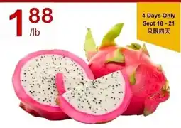 Lucky Supermarket dragon fruit offer