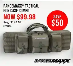 Cabela's RANGEMAXX TACTICAL GUN CASE COMBO offer