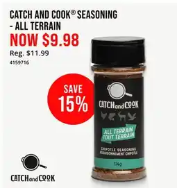 Cabela's CATCH AND COOK SEASONING - ALL TERRAIN offer
