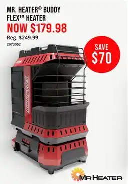 Cabela's MR. HEATER BUDDY FLEX HEATER offer