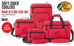 Cabela's SOFT-SIDED COOLERS offer