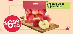 Healthy Planet Organic Gala Apples offer