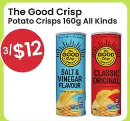 Healthy Planet The Good Crisp Potato Crisps 160g All Kinds offer