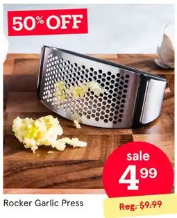 Kitchen Stuff Plus Rocker Garlic Press offer