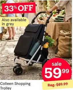 Kitchen Stuff Plus Colleen Shopping Trolley offer