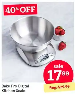 Kitchen Stuff Plus Bake Pro Digital Kitchen Scale offer