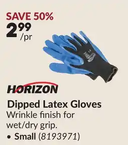 Princess Auto Dipped Latex Gloves offer