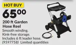 Princess Auto 200 ft Garden Hose Reel offer