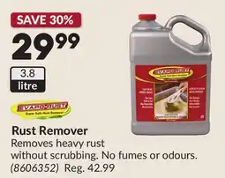 Princess Auto Rust Remover offer
