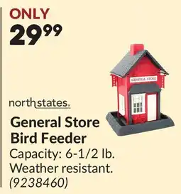 Princess Auto General Store Bird Feeder offer