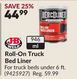 Princess Auto Roll-On Truck Bed Liner offer