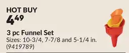Princess Auto 3 pc Funnel Set offer
