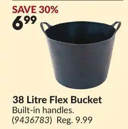 Princess Auto 38 Litre Flex Bucket offer