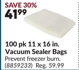 Princess Auto 100 pk 11 x 16 in. Vacuum Sealer Bags offer
