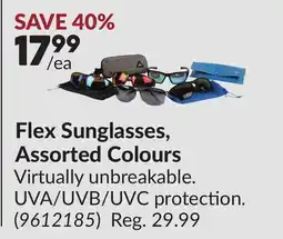 Princess Auto Flex Sunglasses, Assorted Colours offer