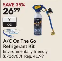 Princess Auto A/C On The Go Refrigerant Kit offer