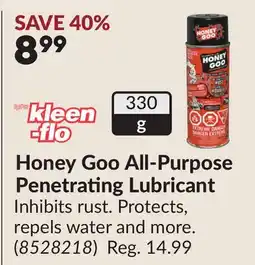 Princess Auto Honey Goo All-Purpose Penetrating Lubricant offer