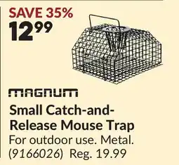 Princess Auto Small Catch-and-Release Mouse Trap offer