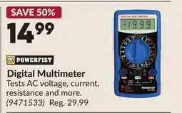 Princess Auto Digital Multimeter offer