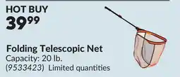 Princess Auto Folding Telescopic Net offer