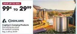 Princess Auto Camping Products offer