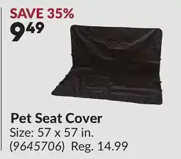 Princess Auto Pet Seat Cover offer