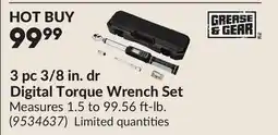 Princess Auto 3 pc 3/8 in. dr Digital Torque Wrench Set offer