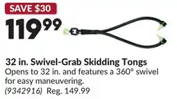 Princess Auto 32 in. Swivel-Grab Skidding Tongs offer