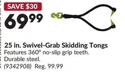 Princess Auto 25 in. Swivel-Grab Skidding Tongs offer
