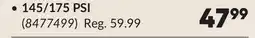 Princess Auto 145/175 PSI Air Compressor Pressure Switches offer