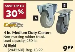 Princess Auto 4 in. Medium Duty Casters offer