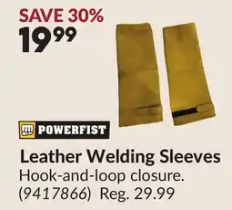 Princess Auto Leather Welding Sleeves offer