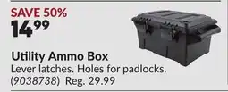 Princess Auto Utility Ammo Box offer