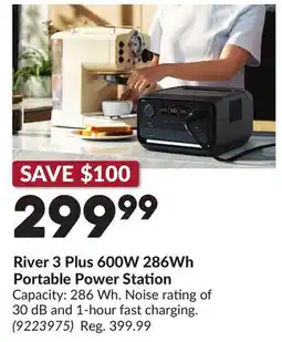 Princess Auto River 3 Plus 600W 286Wh Portable Power Station offer