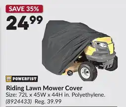 Princess Auto Riding Lawn Mower Cover offer