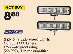 Princess Auto 2 pk 6 in. LED Flood Lights offer