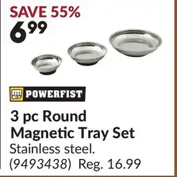 Princess Auto 3 pc Round Magnetic Tray Set offer