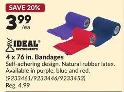 Princess Auto 4 x 76 in. Bandages offer